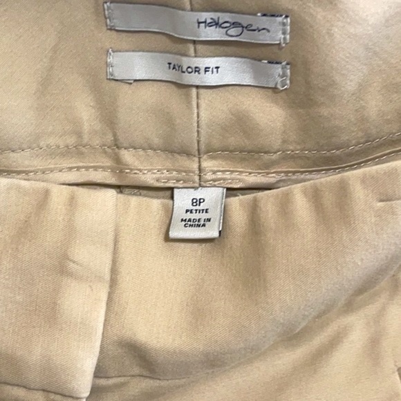 Halogen Taylor Fit Khaki Capris Pants - Picture 4 of 13